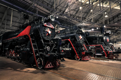 Акция "День студента" в Музее железных дорог России