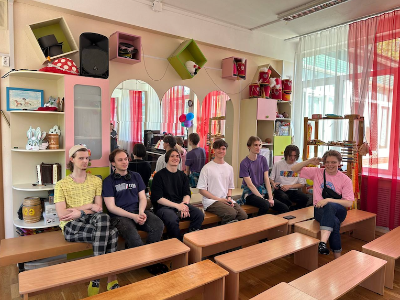 Студенты ВХУТЕИН посетили ГБДОУ детский сад № 23