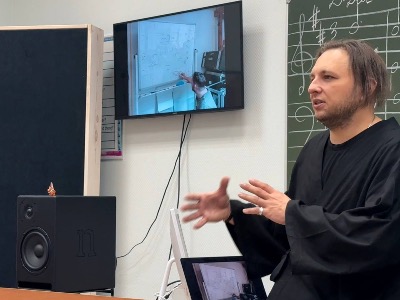 Мастер-класс от концертного звукорежиссера Квазара Козлова
